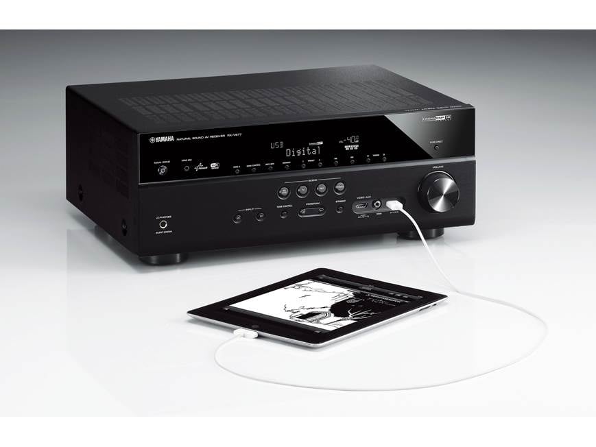 Yamaha RX-V677 7.2-channel home theater receiver with Wi-Fi® and