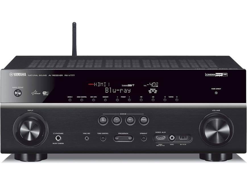 Yamaha RX-V777BT 7.2-channel home theater receiver with Wi-Fi