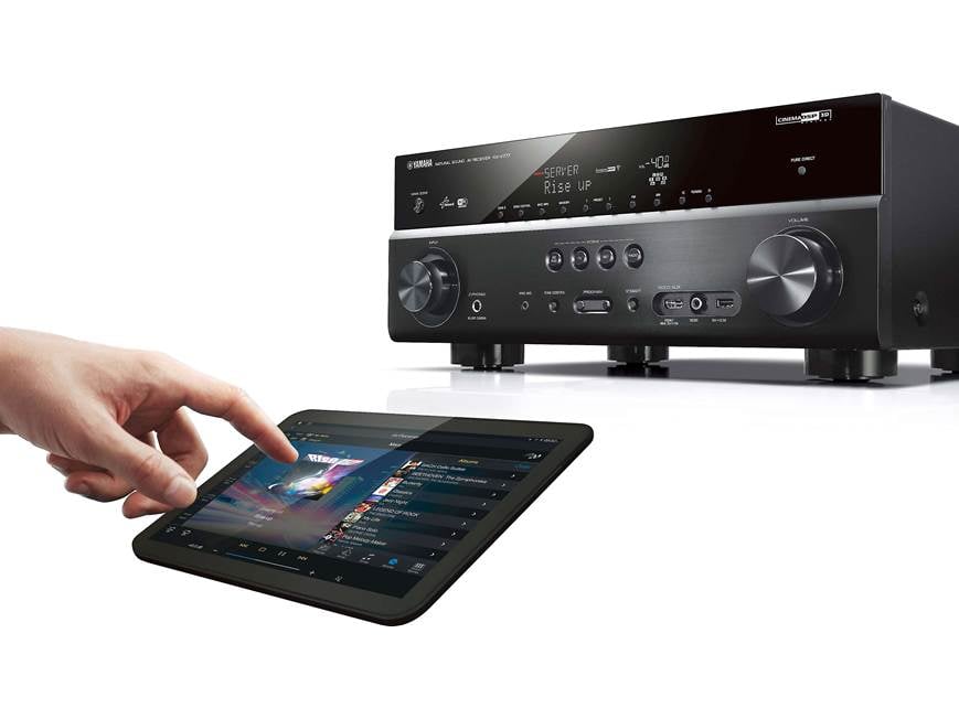 Yamaha RX-V777BT 7.2-channel home theater receiver with Wi-Fi
