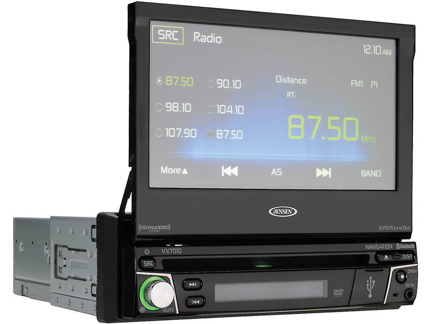 Jensen VX7010 Navigation receiver at Crutchfield
