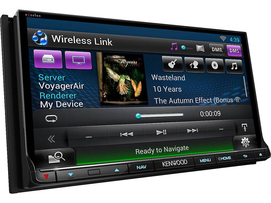 Kenwood Excelon DNN991HD Navigation receiver with Wi-Fi® at