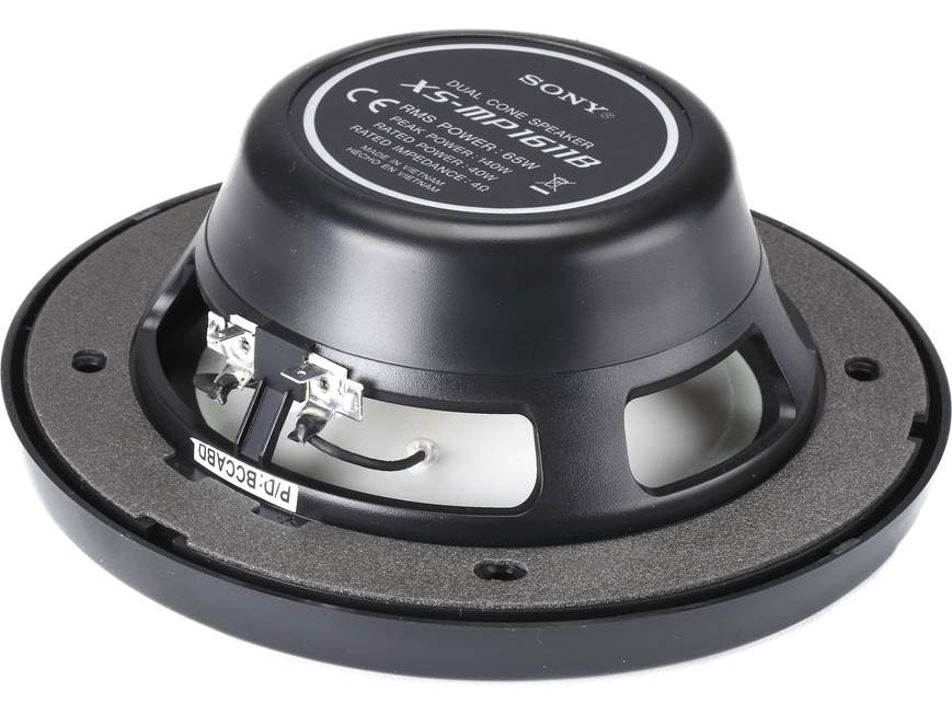 Kenwood KFC-1653MRW vs Sony XSMP1611B