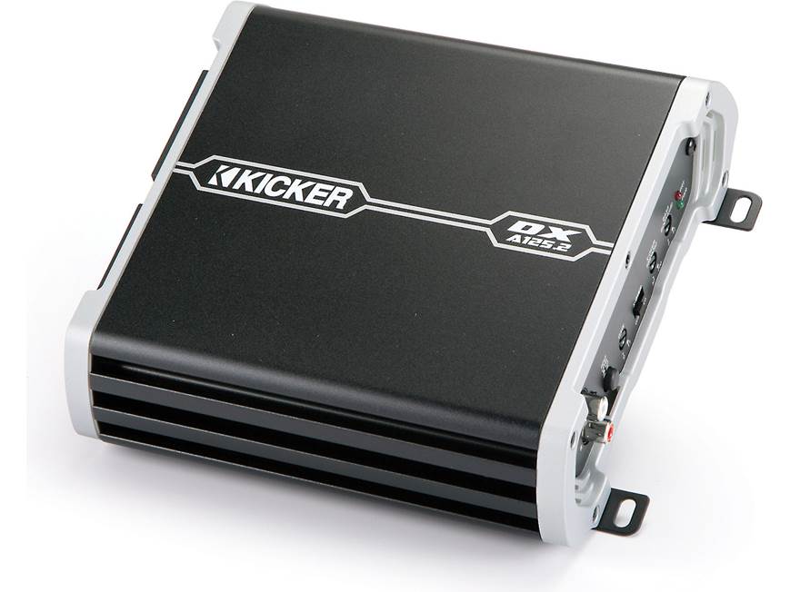 Kicker DXA125.2 2-channel car amplifier — 30 watts RMS x 2 at