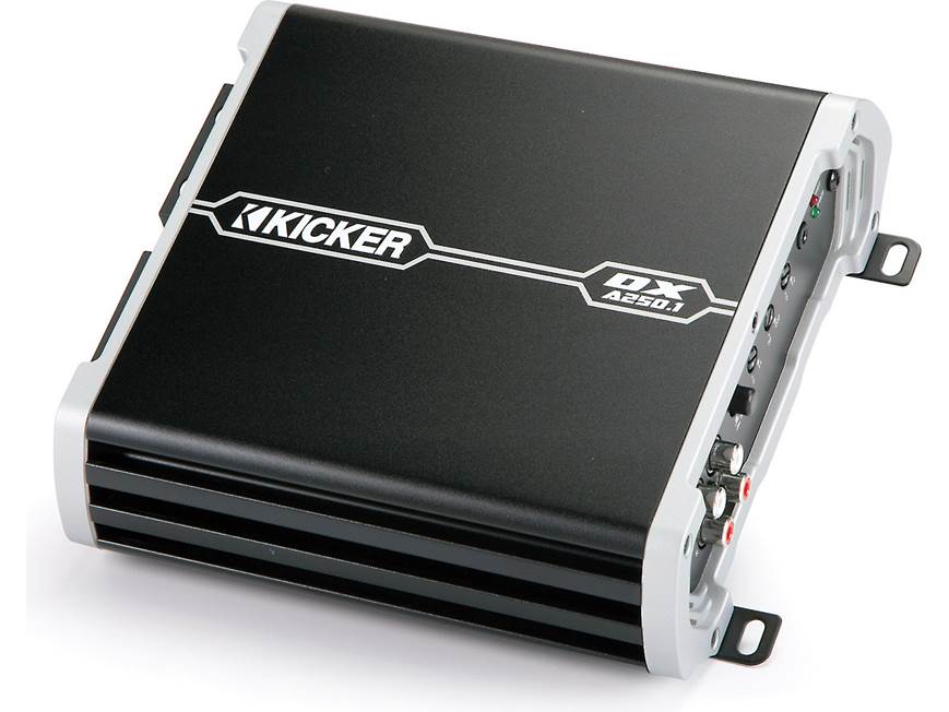 Kicker DXA250.1 Mono subwoofer amplifier — 250 watts RMS x 1 at 2
