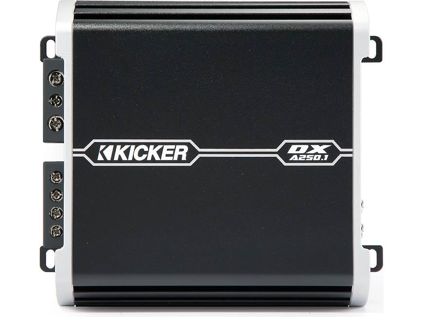 Kicker DXA250.1 Mono subwoofer amplifier — 250 watts RMS x 1 at 2