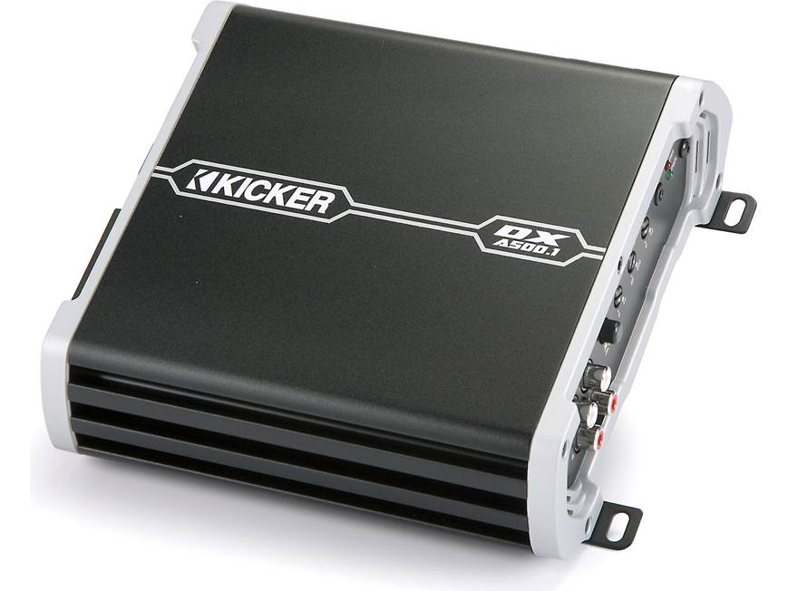 Kicker DXA500.1 Mono subwoofer amplifier — 500 watts RMS x 1 at 2