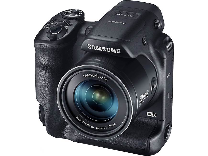 Samsung WB2200F 16-megapixel smart camera with 60X optical zoom