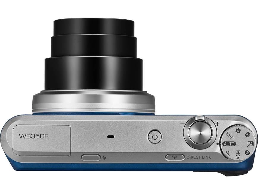 Samsung WB350F (Blue) 16-megapixel digital camera with Wi-Fi® and