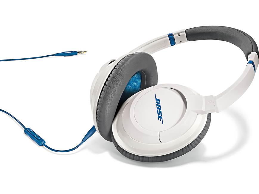 Bose® SoundTrue™ around-ear headphones (White) With in-line remote