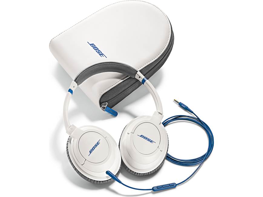 Bose® SoundTrue™ around-ear headphones (White) With in-line remote