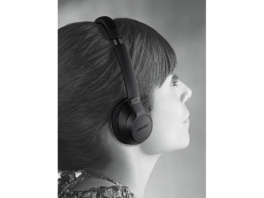 Bose® SoundTrue™ on-ear headphones (Black) With in-line remote and