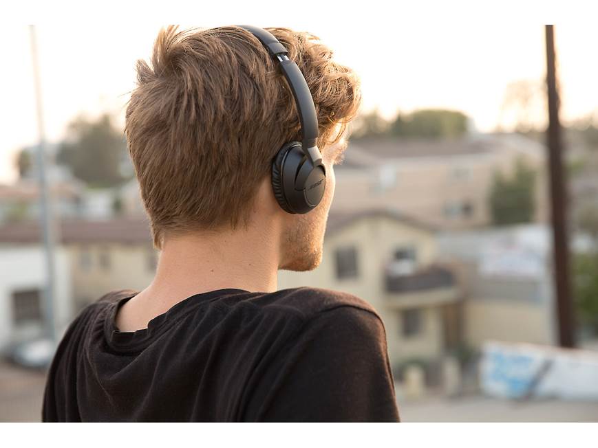 Bose® SoundTrue™ on-ear headphones (Black) With in-line remote and