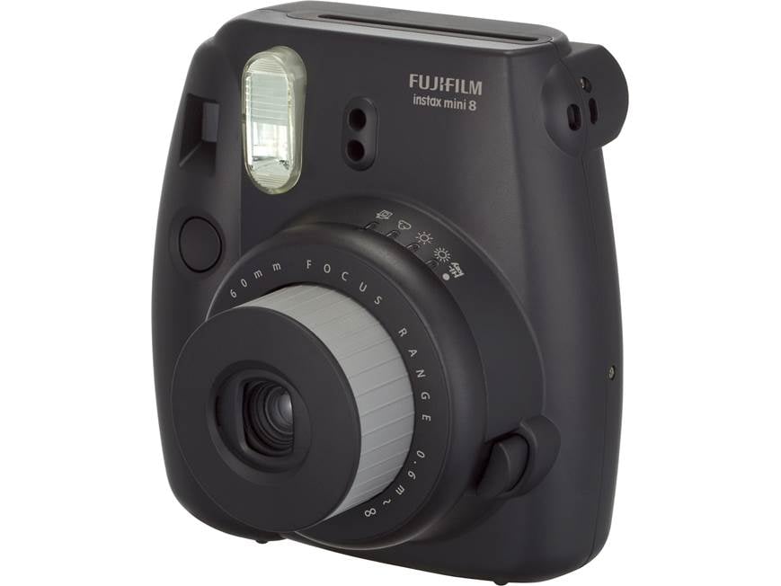 Fujifilm Instax Mini 8 (Black) Compact instant camera (Black) at