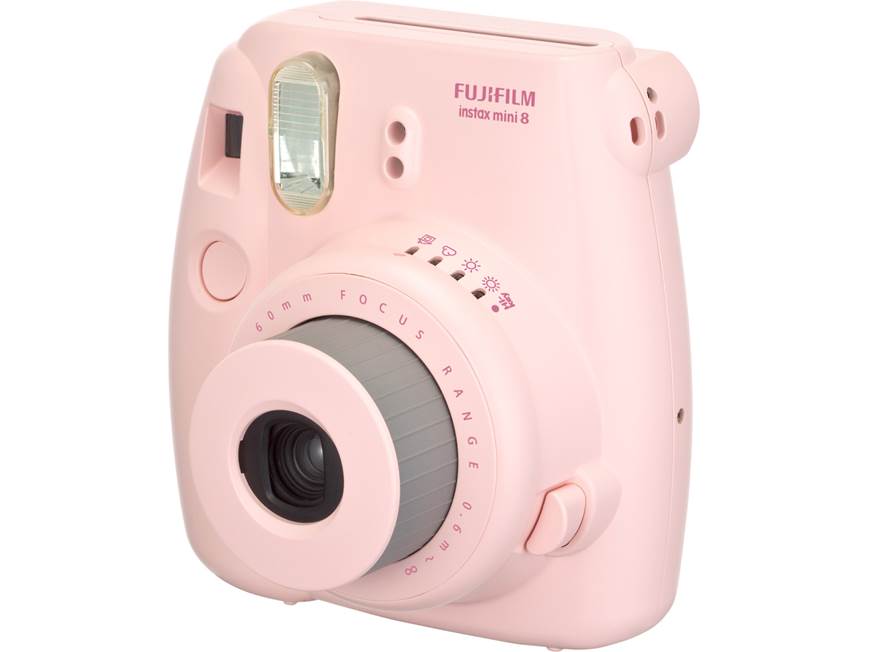 Fujifilm Instax Mini 8 (Pink) Compact instant camera (Pink) at