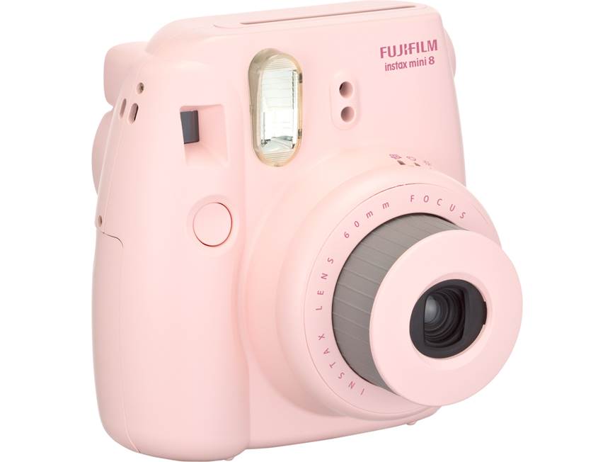Fujifilm Instax Mini 8 (Pink) Compact instant camera (Pink) at