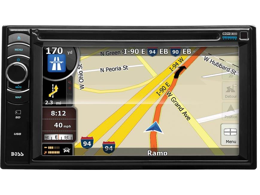 Boss BV9386NV Navigation receiver at Crutchfield