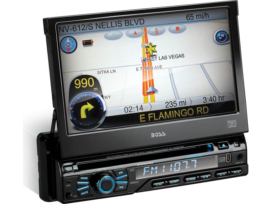 Boss BV9980NV Navigation receiver at Crutchfield