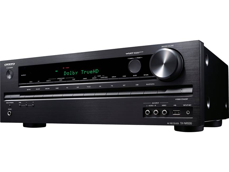 Onkyo TX-NR535 5.2-channel home theater receiver with Wi-Fi® and Onkyo TX-NR535 5.2-channel home theater receiver with Wi-Fi® and