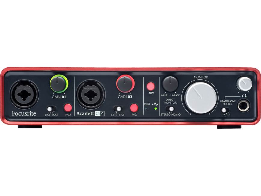 DJ機材 Ficusrite Scarlett 2i4 Gen2 Focusrite Scarlett 2i2 Studio 4th Gen – DJ TechTools