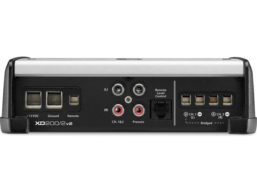 JL Audio XD200/2v2 2-channel car amplifier — 75 watts RMS x 2 at