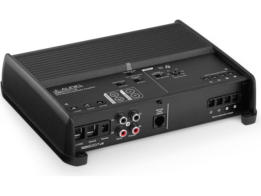 JL Audio XD600/1v2 Mono subwoofer amplifier — 600 watts RMS x 1 at