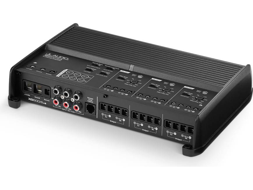 JL Audio XD600/6v2 カーアンプ　極美品 JL Audio XD600/6v2 6-channel car amplifier — 75 watts RMS x 6 at