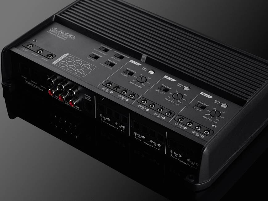 JL AUDIO XD600/6 6チャンネルパワーアンプ JL Audio XD600/6 6-channel car amplifier — 75 watts RMS x 6 (New