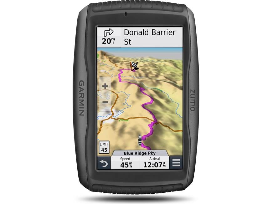 Garmin zūmo® 590LM Portable motorcycle navigator with free