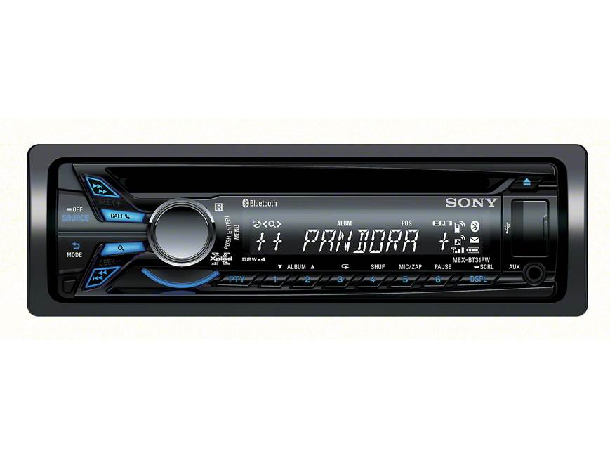 Sony MEX-BT31PW CD Receiver at Crutchfield