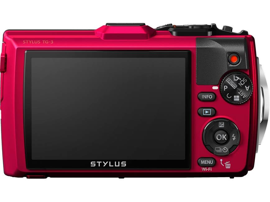 Olympus Tough Series TG-3 (Red) Waterproof/shockproof 16-megapixel