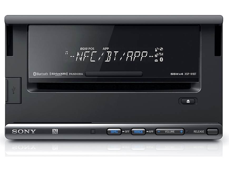 Sony XSP-N1BT CD receiver at Crutchfield