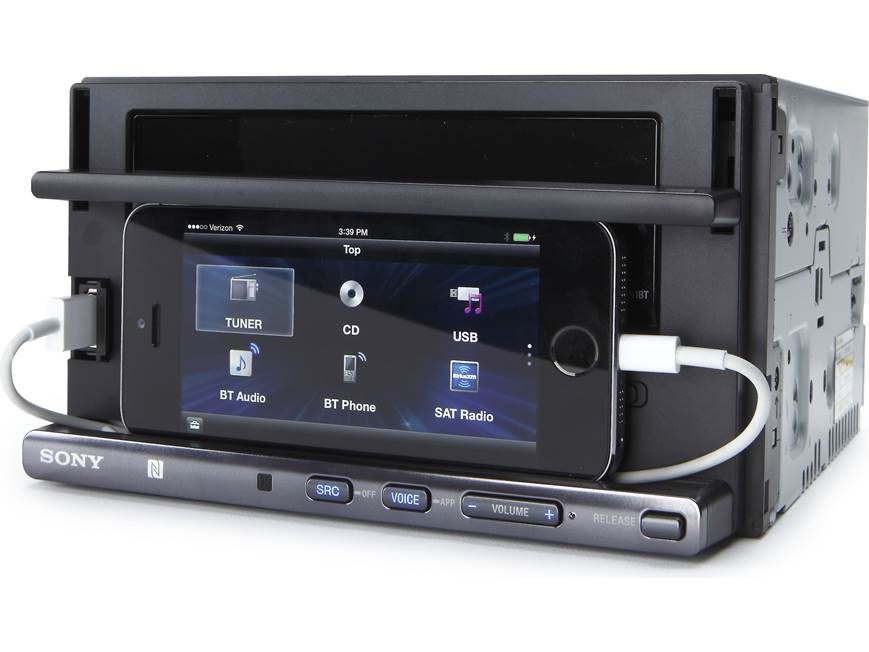 Sony XSP-N1BT CD receiver at Crutchfield