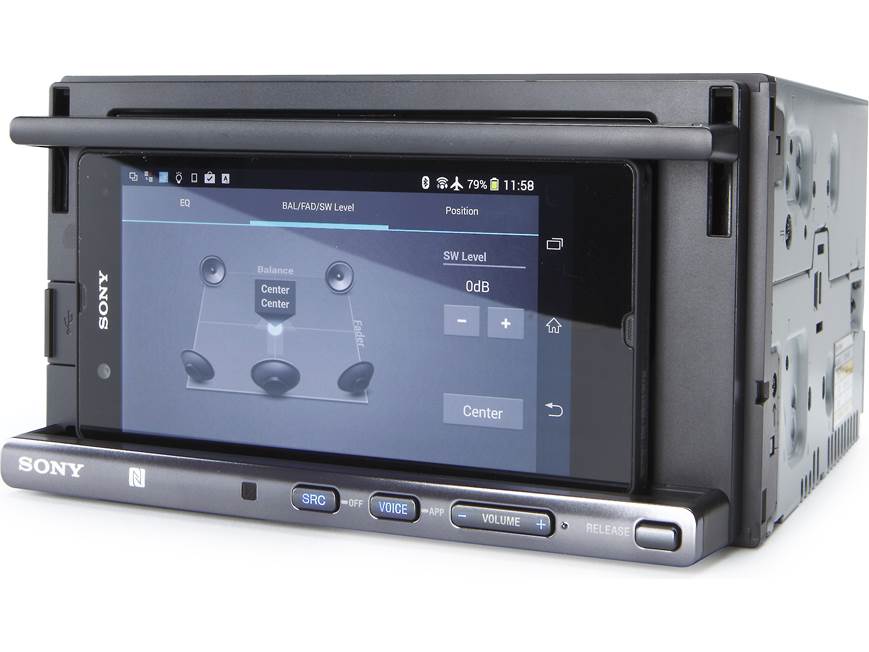Sony XSP-N1BT CD receiver at Crutchfield