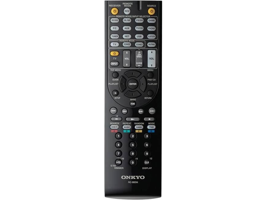 Onkyo TX-NR737 7.2-channel home theater receiver with Wi-Fi