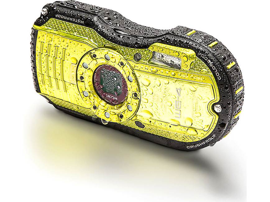 Ricoh WG-4 (Yellow) 16-megapixel waterproof camera (Yellow) at