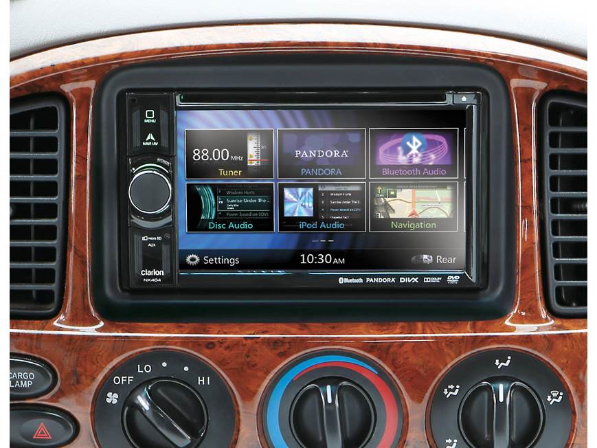 Clarion NX404 Navigation receiver at Crutchfield