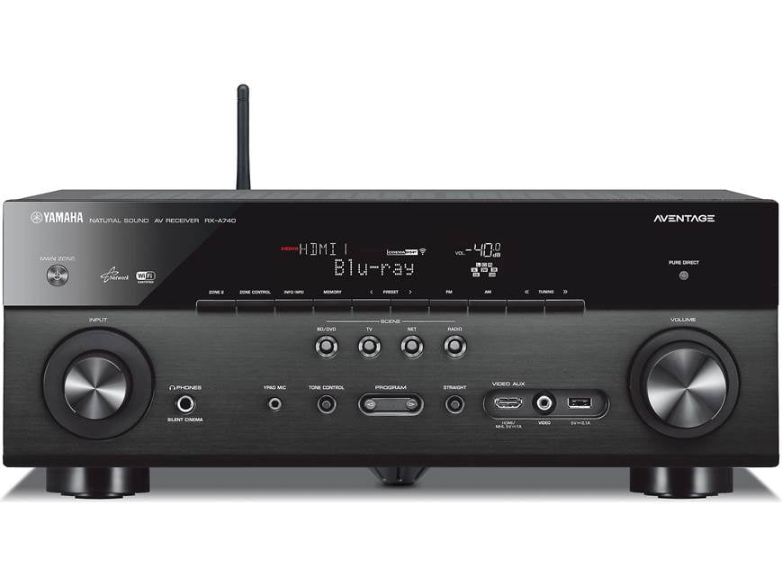Yamaha AVENTAGE RX-A740 7.2-channel home theater receiver with Wi