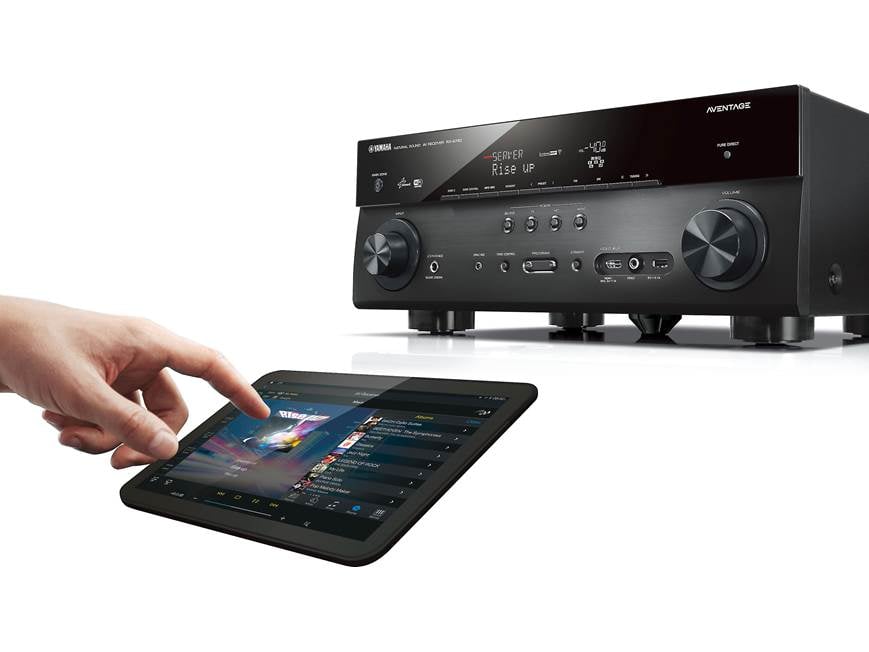 Yamaha AVENTAGE RX-A740 7.2-channel home theater receiver with Wi
