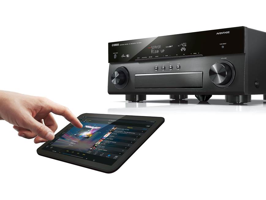 Yamaha AVENTAGE RX-A840 7.2-channel home theater receiver with Wi