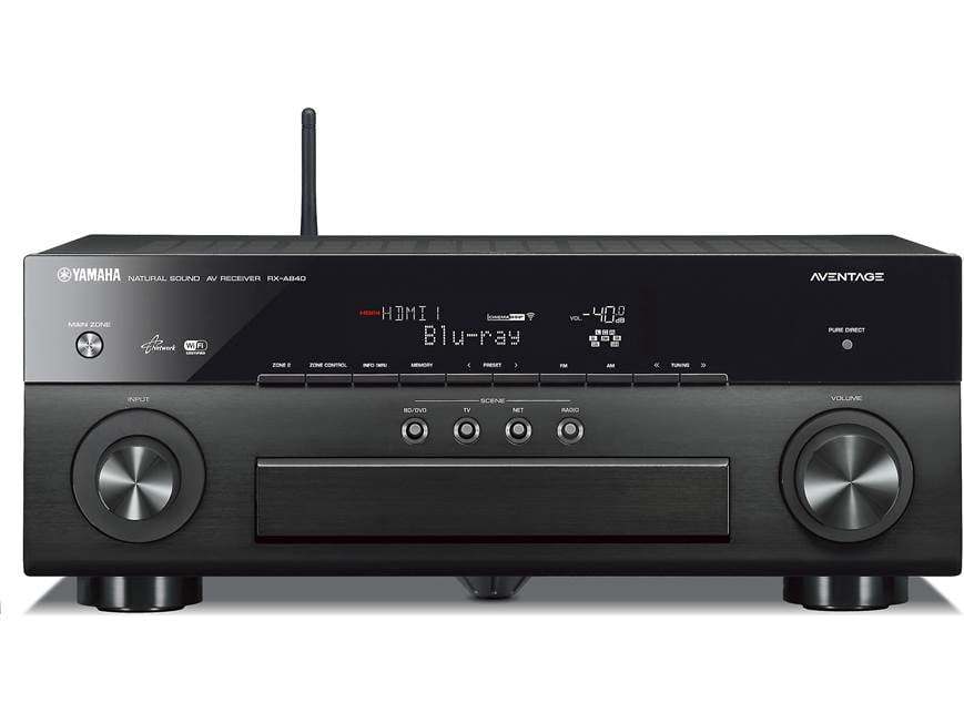 Yamaha AVENTAGE RX-A840 7.2-channel home theater receiver with Wi