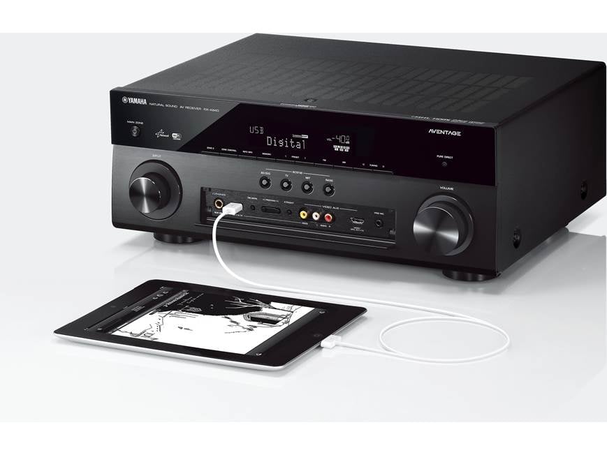 Yamaha AVENTAGE RX-A840 7.2-channel home theater receiver with Wi