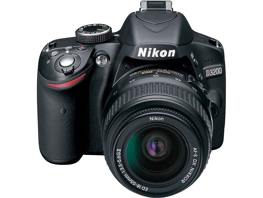 Nikon D3200 + Nikkor 18-200mm セット Nikon D3200 Kit with Standard Zoom and Telephoto Zoom Lenses 24