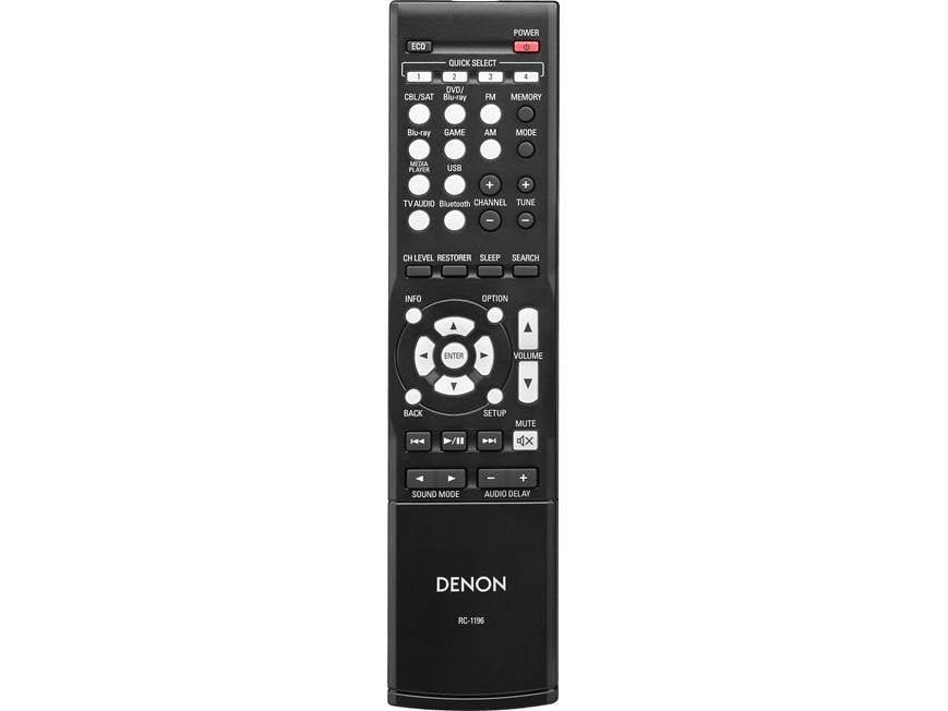 Denon AVR-S500BT 5.2-channel home theater receiver with Bluetooth