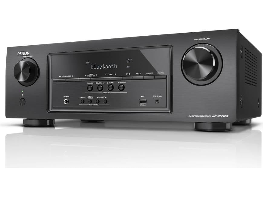 Denon AVR-S500BT 5.2-channel home theater receiver with Bluetooth