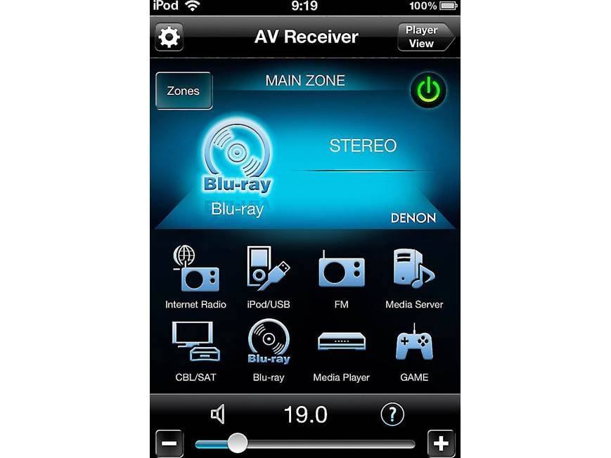 Denon AVR-X1100W IN-Command 7.2-channel home theater receiver with