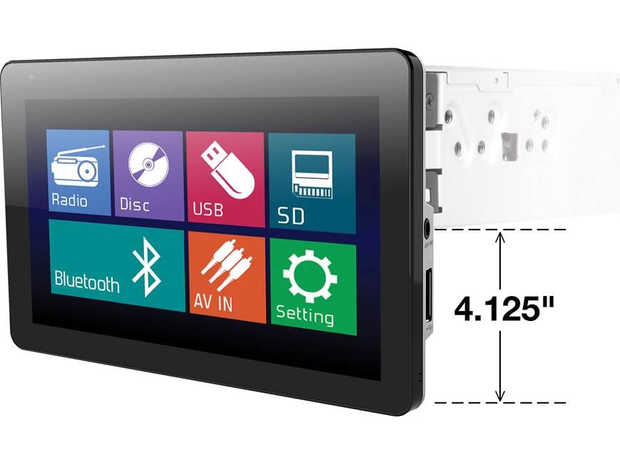 Soundstream VR-103B DVD receiver at Crutchfield
