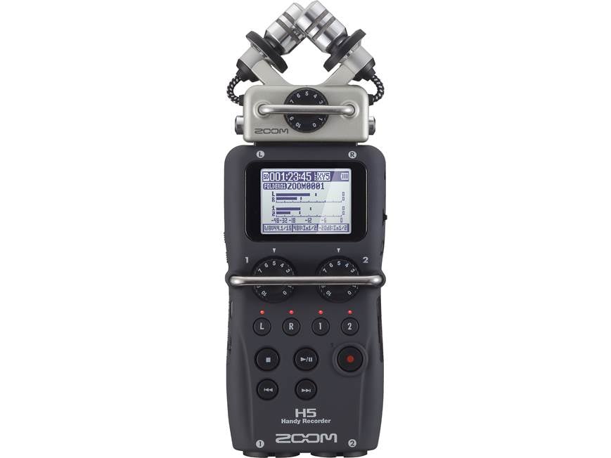 Zoom H5 Handy Handheld 4-track digital recorder at Crutchfield