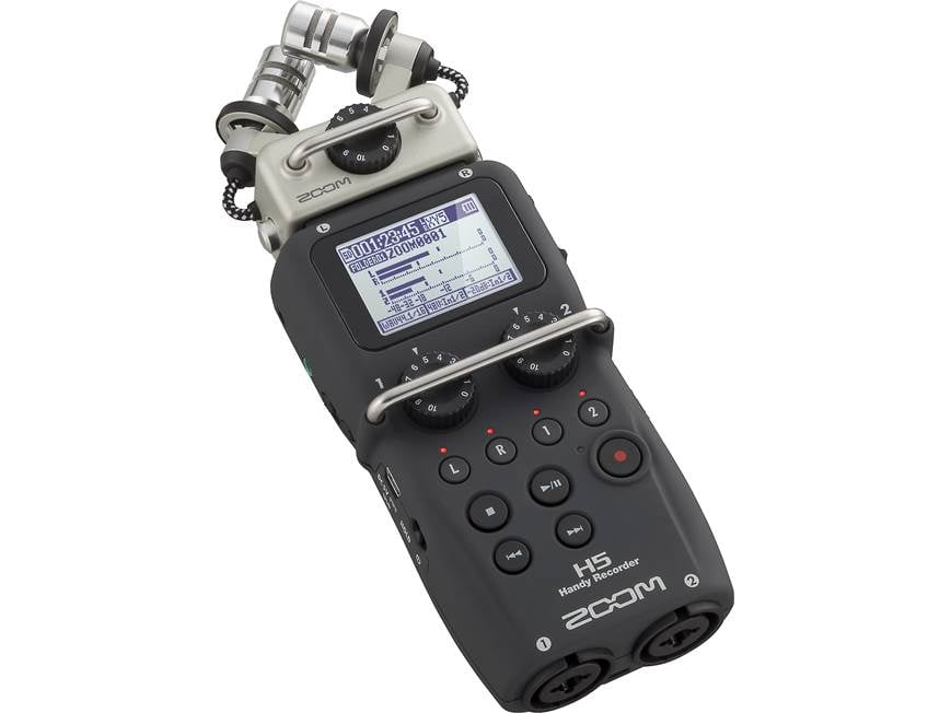 Zoom H5 Handy Handheld 4-track digital recorder at Crutchfield
