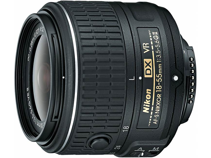 Nikon AF-S DX Nikkor 18-55mm f/3.5-5.6G VR II Standard zoom lens