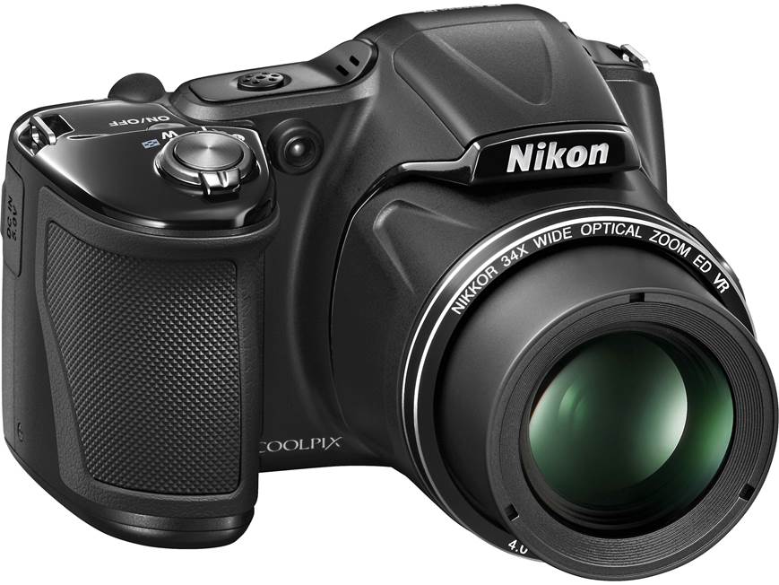 Nikon Coolpix L830 (Black) 16-megapixel digital camera with 34X